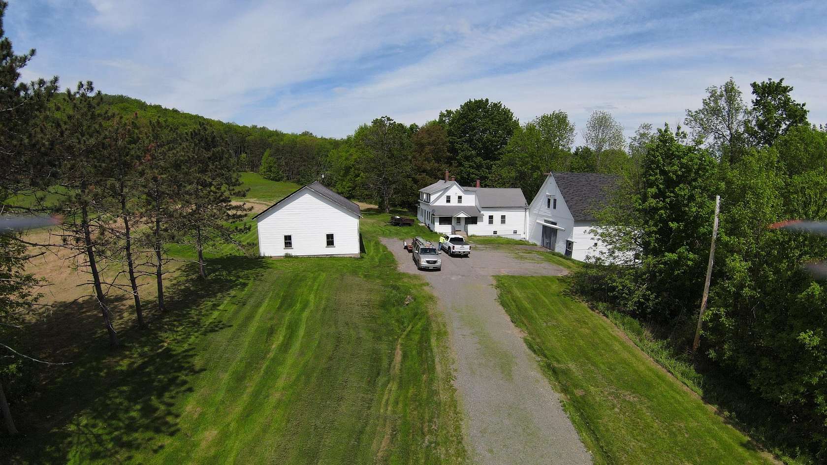 11.1 Acres of Land with Home for Sale in Plymouth, Maine