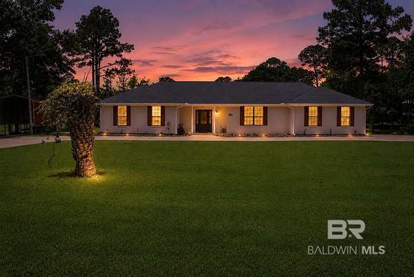 1.8 Acres of Land with Home for Sale in Elberta, Alabama
