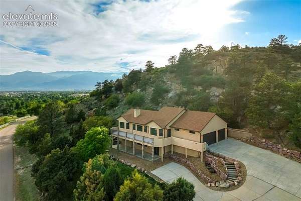 2.33 Acres of Land with Home for Sale in Colorado Springs, Colorado