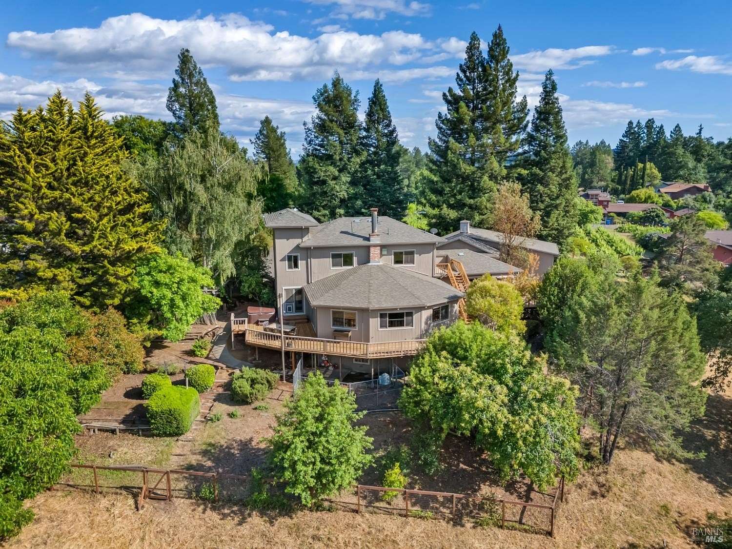 2.5 Acres of Land with Home for Sale in Forestville, California