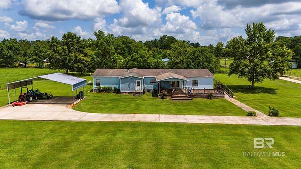 1.85 Acres of Land with Home for Sale in Stapleton, Alabama