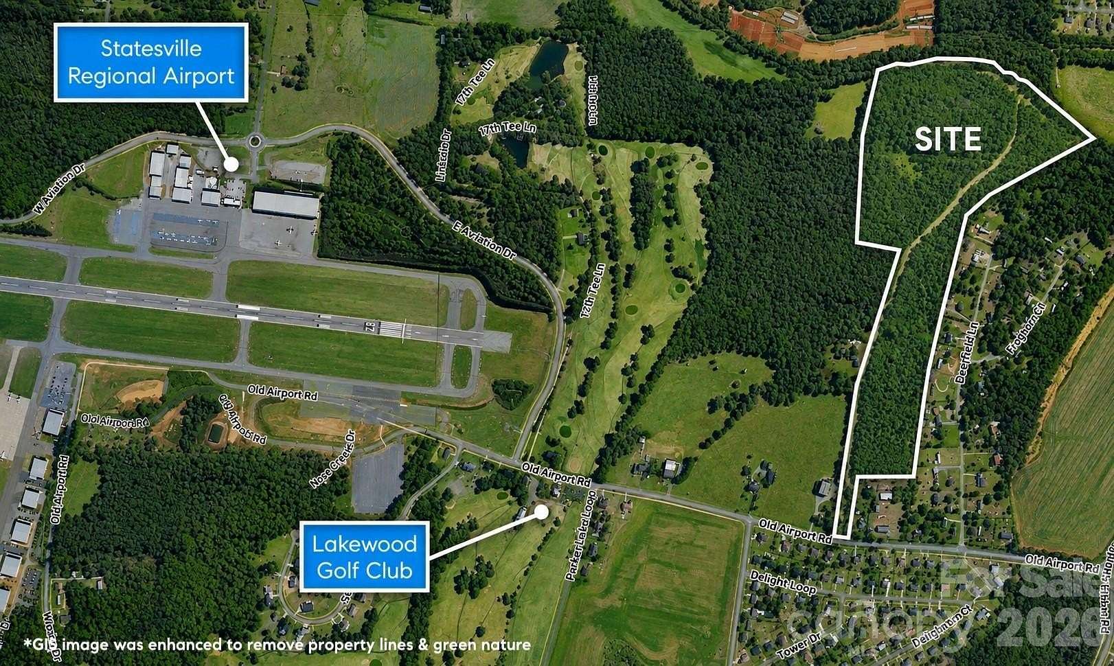 50.3 Acres of Land for Sale in Statesville, North Carolina