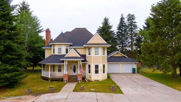 4.83 Acres of Land with Home for Sale in Rathdrum, Idaho
