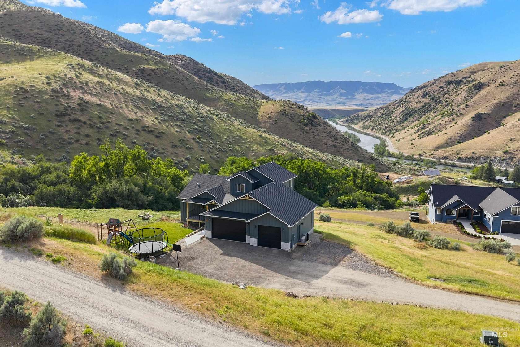 6.87 Acres of Land with Home for Sale in Horseshoe Bend, Idaho