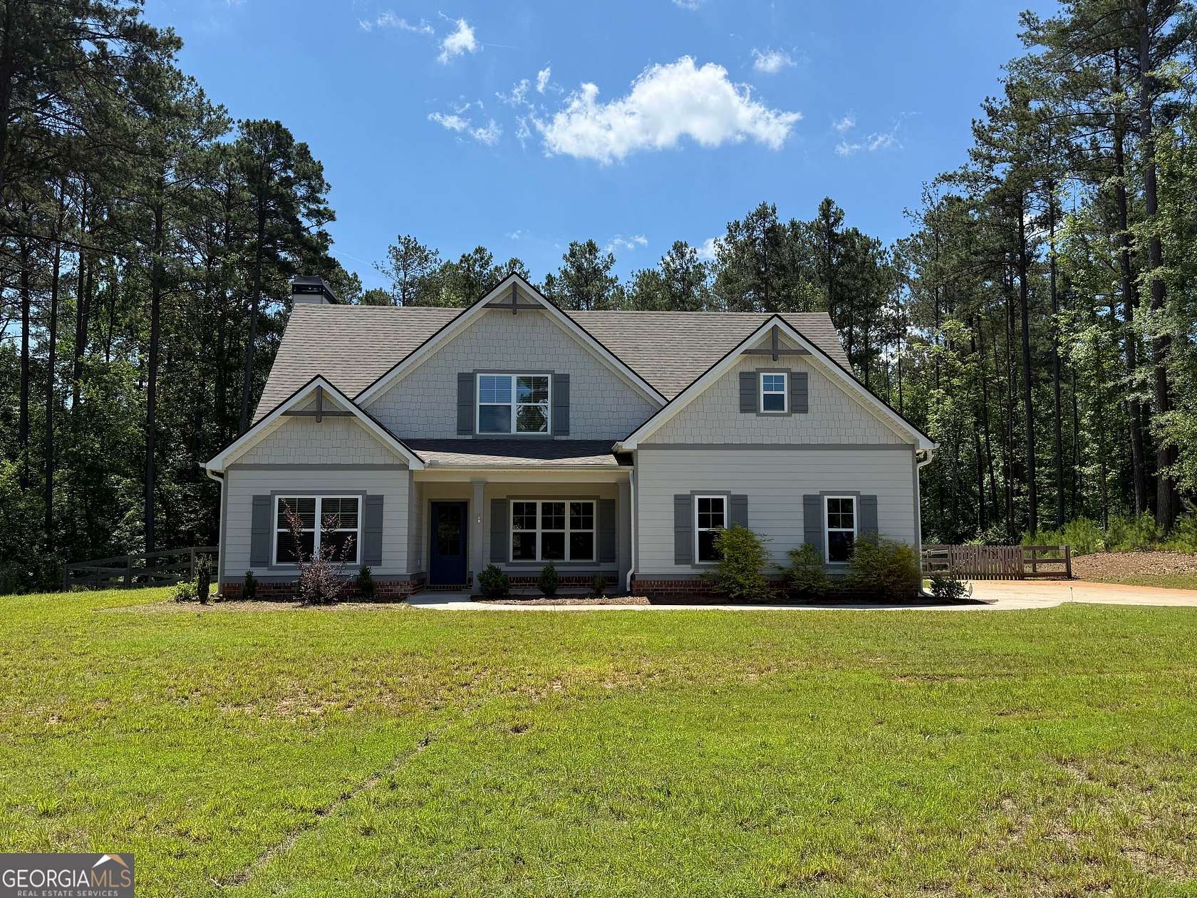 2.5 Acres of Land with Home for Sale in Newnan, Georgia
