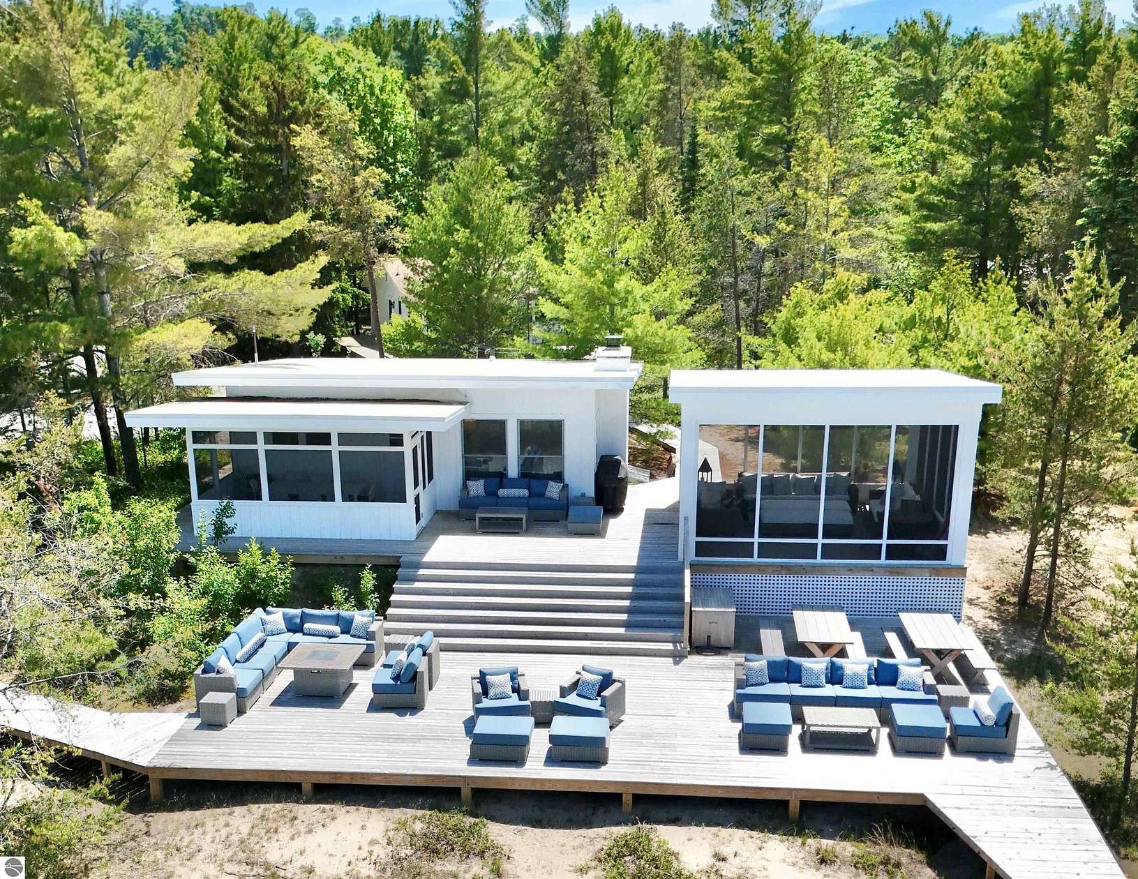1.6 Acres of Land with Home for Sale in Glen Arbor, Michigan