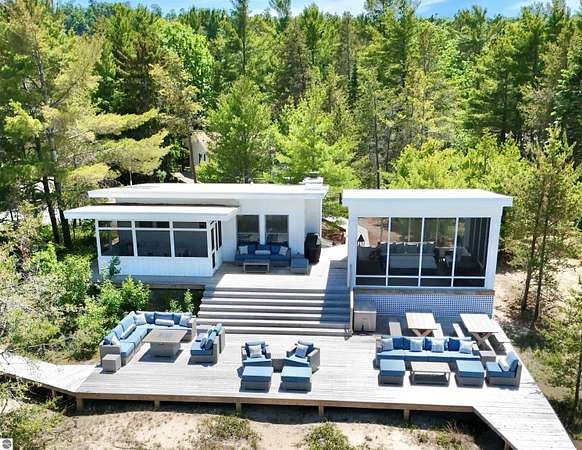 1.6 Acres of Land with Home for Sale in Glen Arbor, Michigan