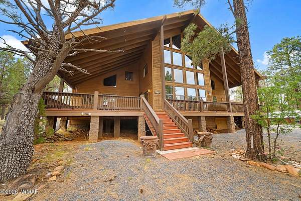 1.86 Acres of Land with Home for Sale in Overgaard, Arizona