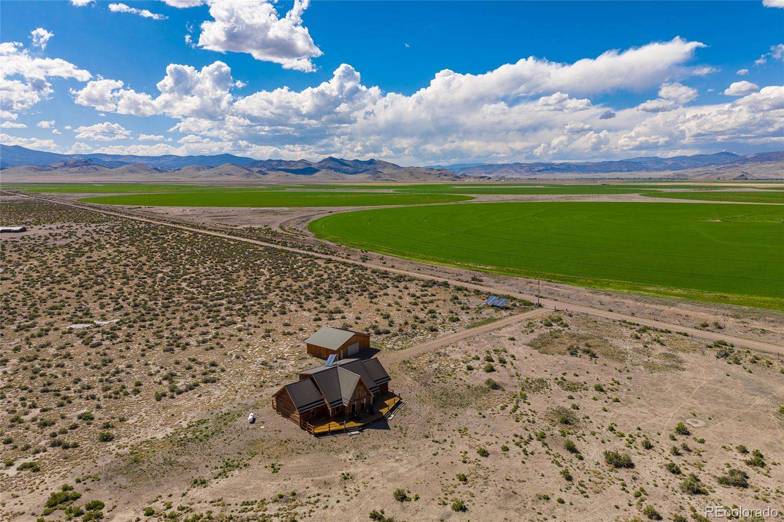 65 Acres of Recreational Land with Home for Sale in Saguache, Colorado