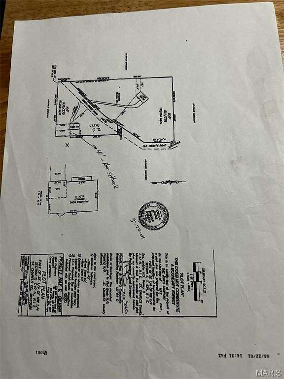 2 Acres of Residential Land for Sale in Wentzville Township, Missouri
