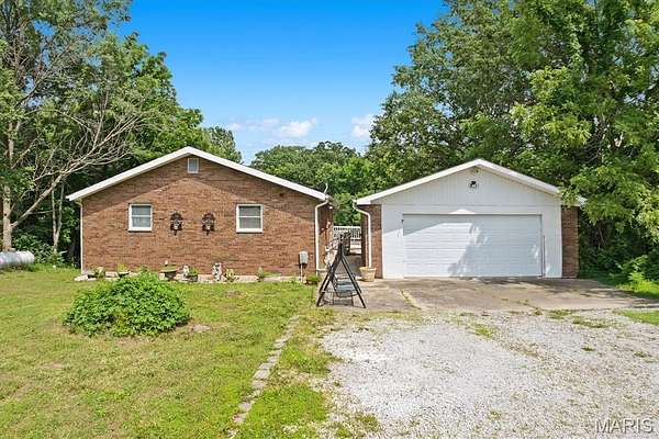 14.2 Acres of Land with Home for Sale in Worden, Illinois