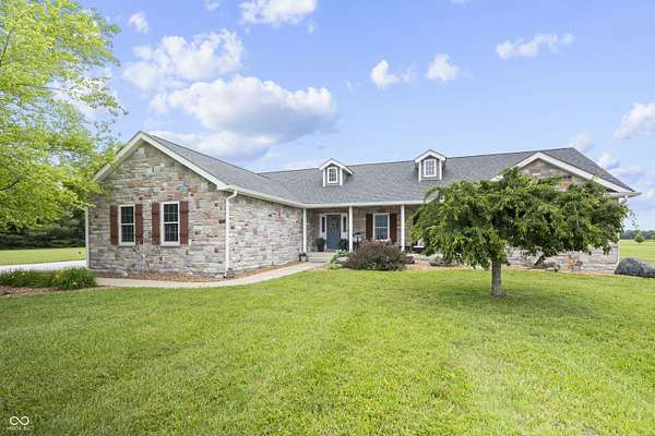 5 Acres of Land with Home for Sale in Lebanon, Indiana