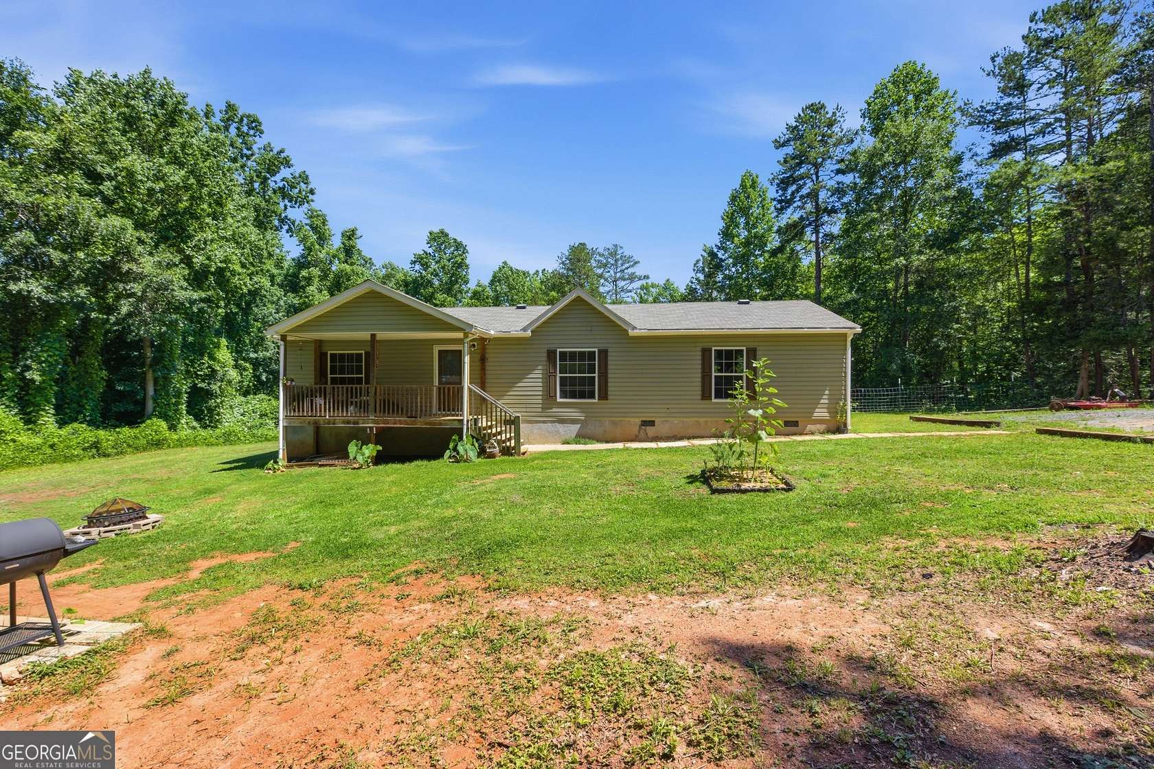 3.76 Acres of Land with Home for Sale in Martin, Georgia