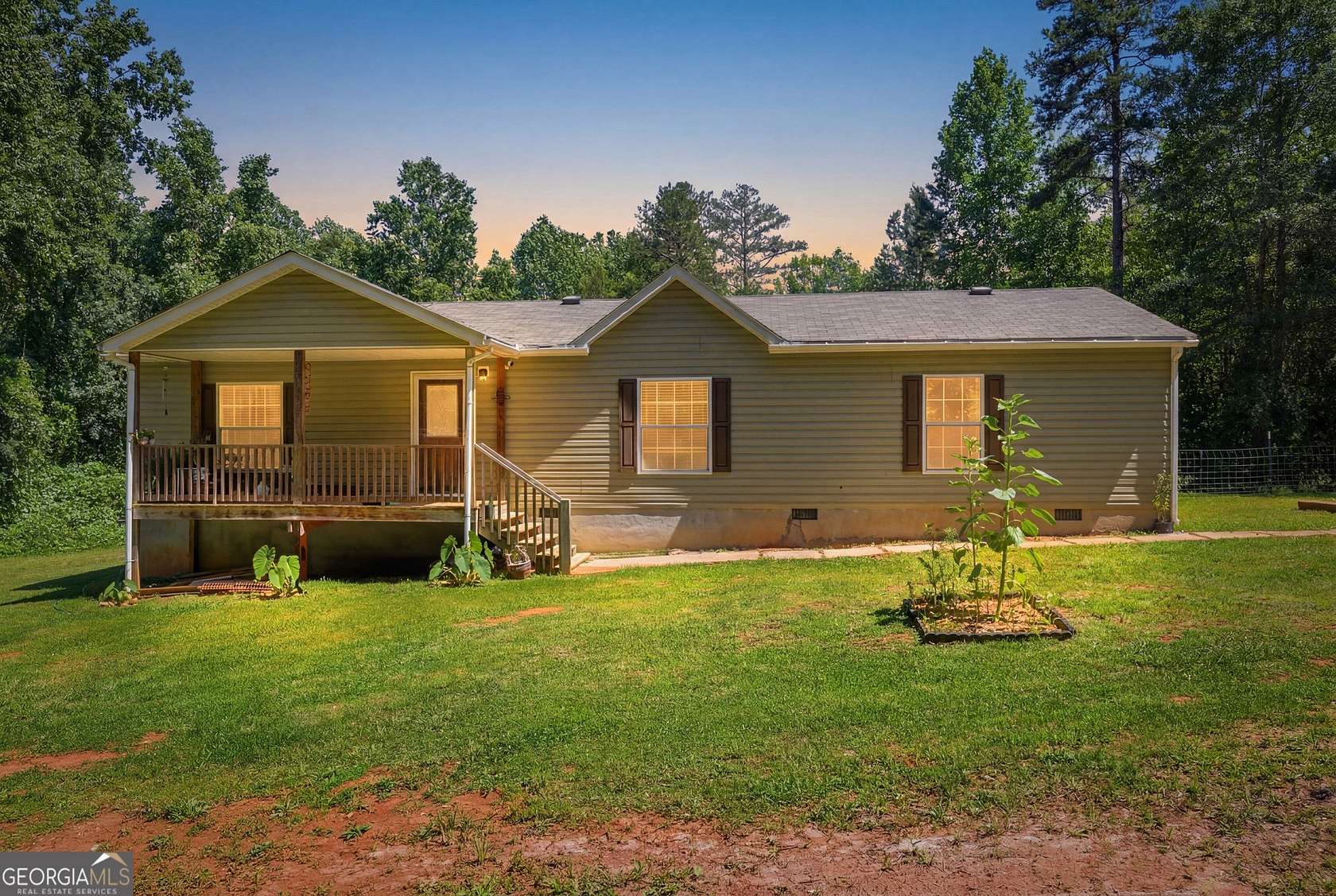 3.76 Acres of Land with Home for Sale in Martin, Georgia