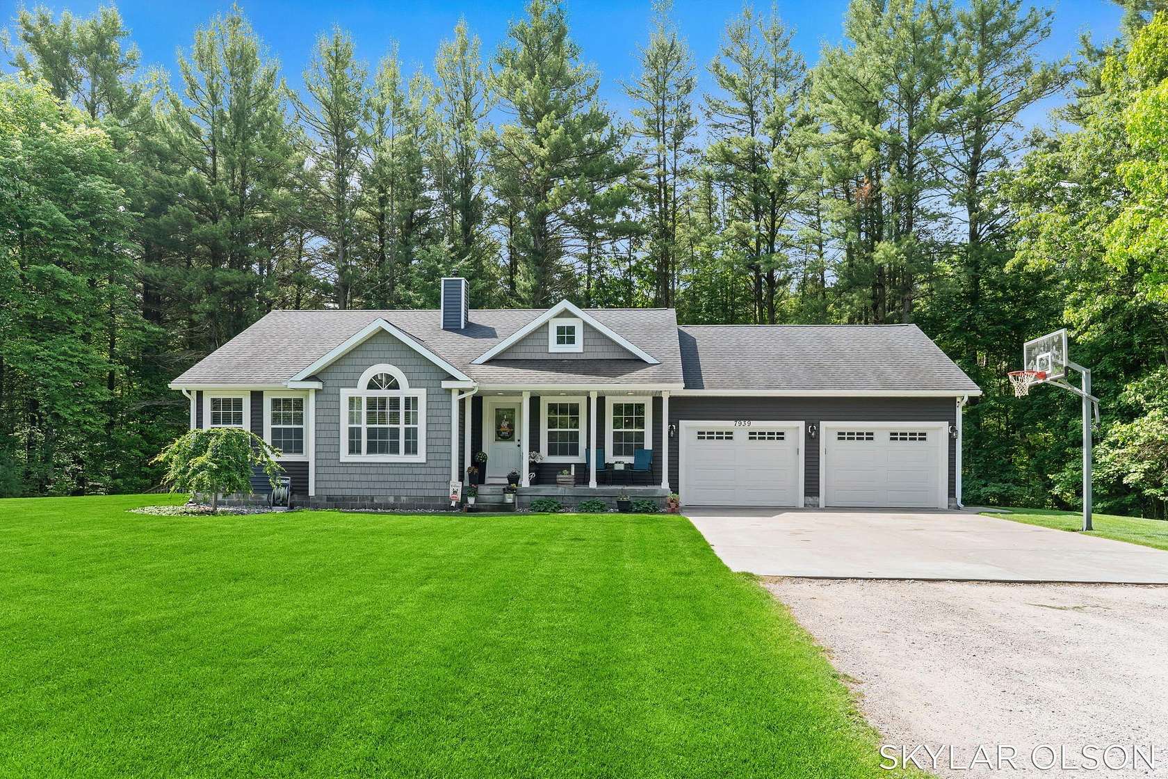 4.86 Acres of Land with Home for Sale in Twin Lake, Michigan