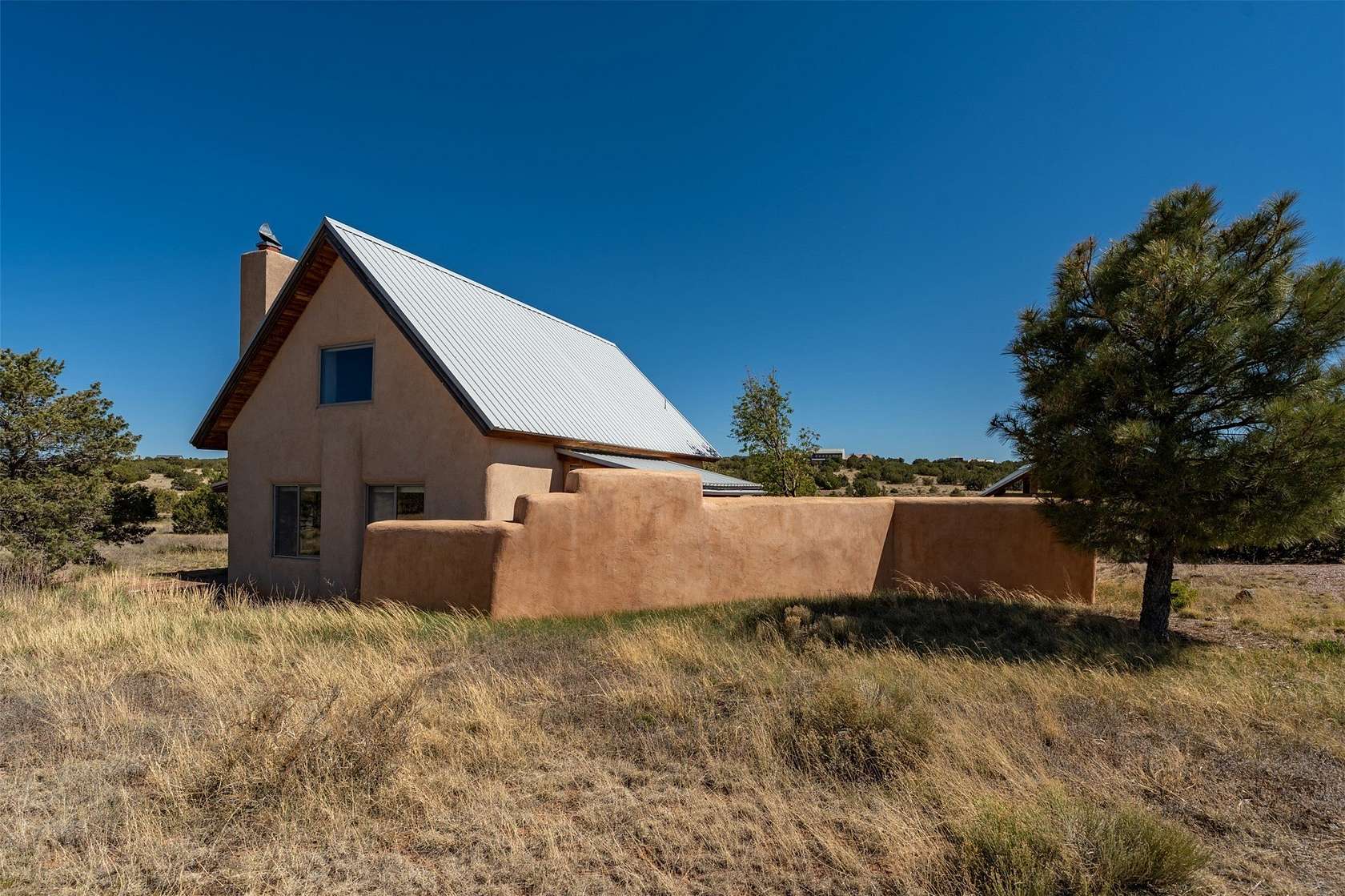 3 Acres of Land with Home for Sale in Lamy, New Mexico