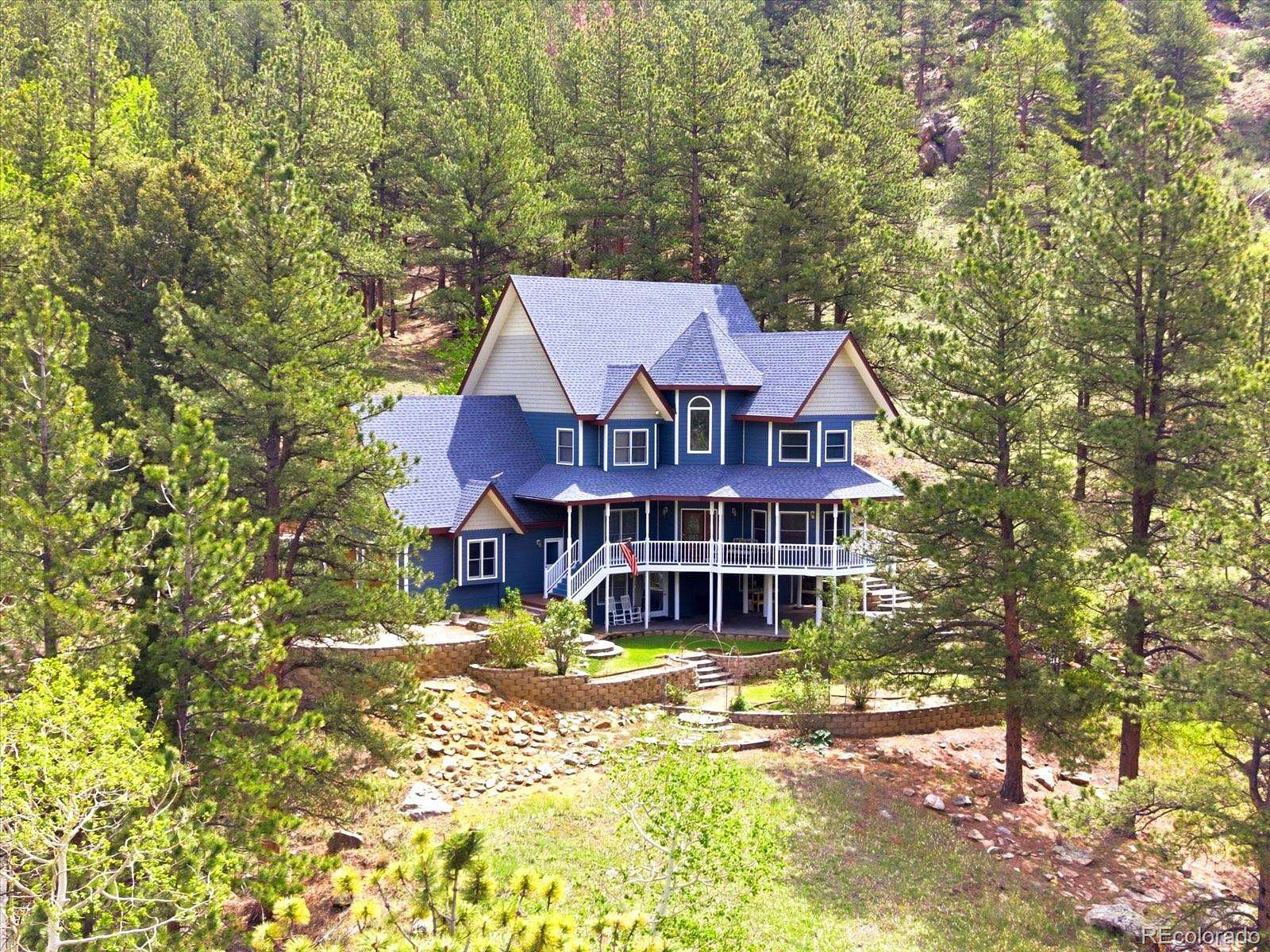40.4 Acres of Land with Home for Sale in Bailey, Colorado