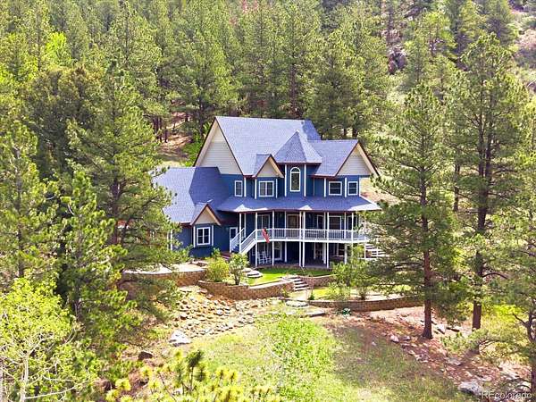 40.4 Acres of Land with Home for Sale in Bailey, Colorado
