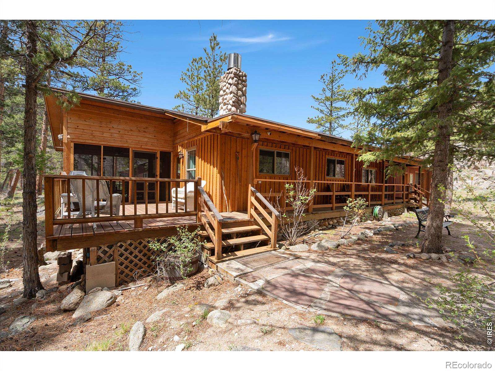 4.86 Acres of Land with Home for Sale in Bellvue, Colorado