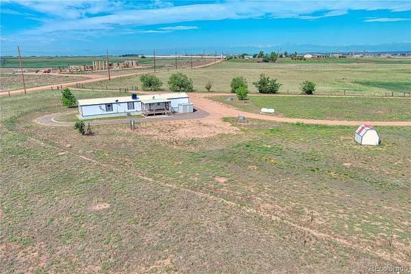 46.3 Acres of Land with Home for Sale in Platteville, Colorado
