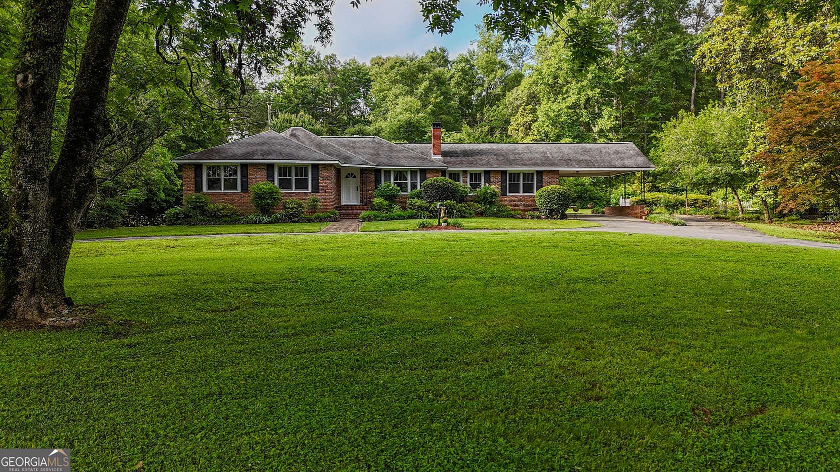 12.5 Acres of Land with Home for Sale in Newnan, Georgia