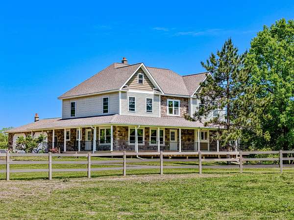 28.5 Acres of Agricultural Land with Home for Sale in Vermontville, Michigan