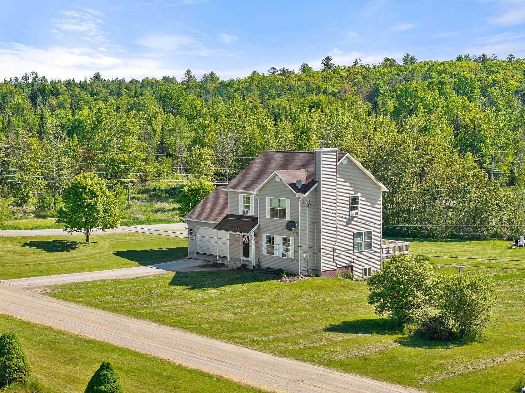 2.5 Acres of Land with Home for Sale in Hudson, Maine