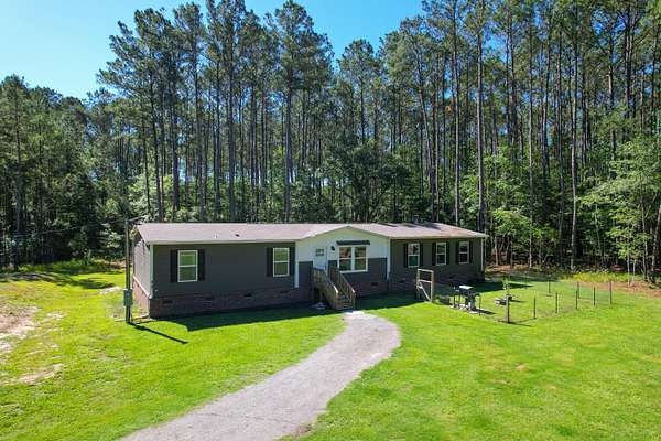 17 Acres of Land with Home for Sale in Adams Run, South Carolina