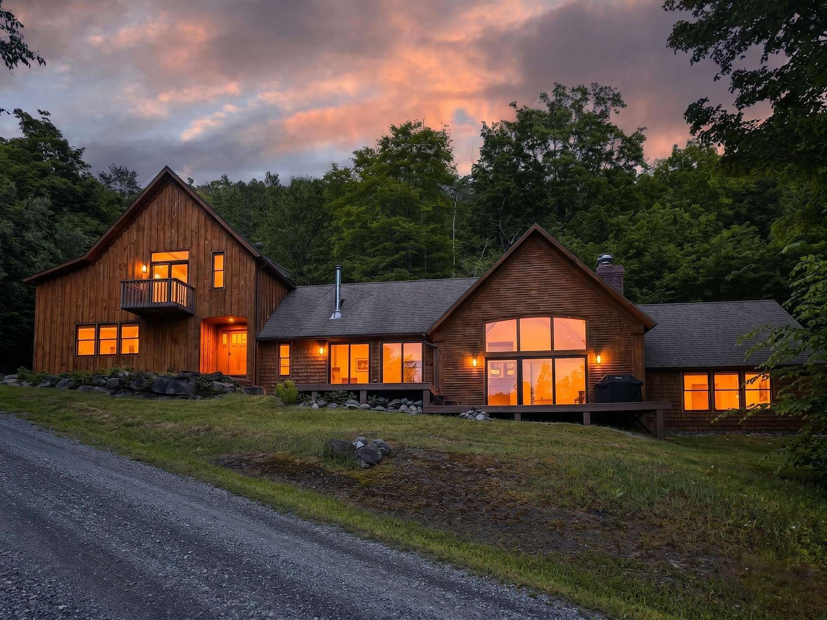 10.2 Acres of Land with Home for Sale in Stowe, Vermont