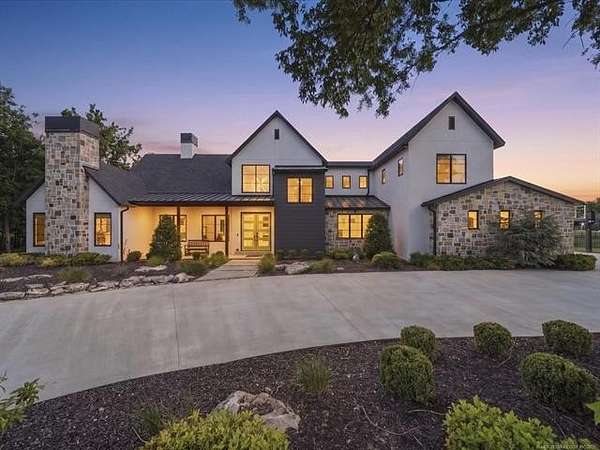 1.69 Acres of Land with Home for Sale in Owasso, Oklahoma