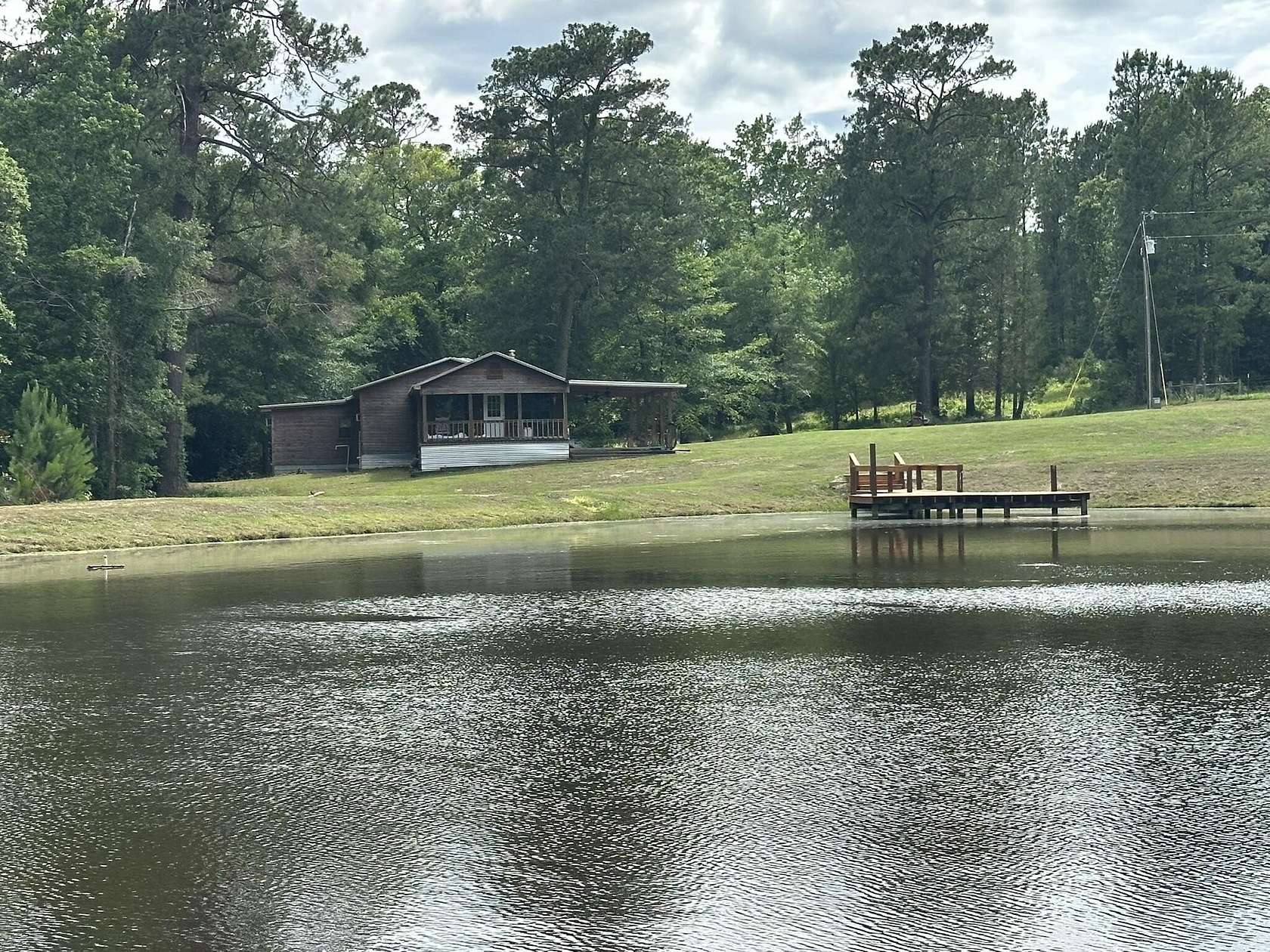 143 Acres of Recreational Land with Home for Sale in Florala, Alabama