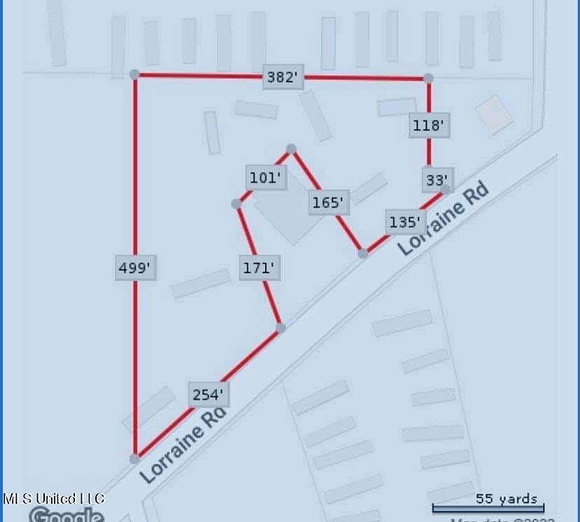 2.7 Acres of Land for Sale in Biloxi, Mississippi