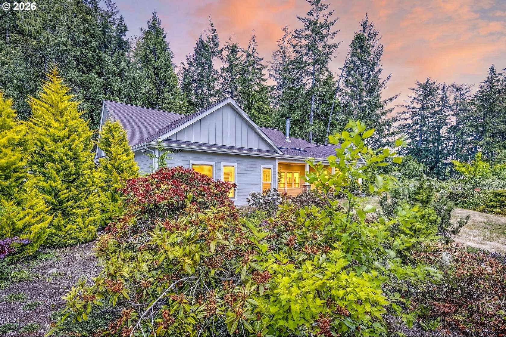 3.69 Acres of Land with Home for Sale in Florence, Oregon