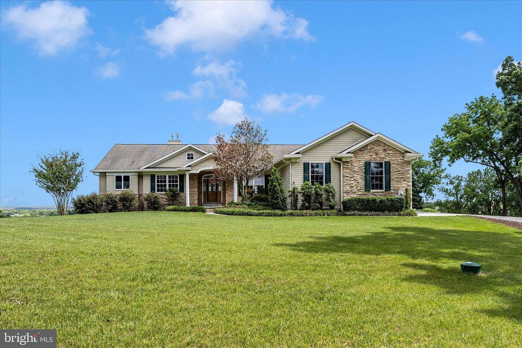 129 Acres of Agricultural Land with Home for Sale in Frederick, Maryland