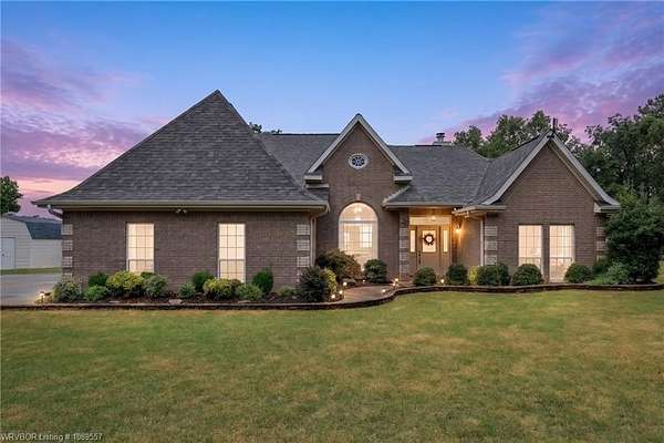 5.13 Acres of Land with Home for Sale in Poteau, Oklahoma