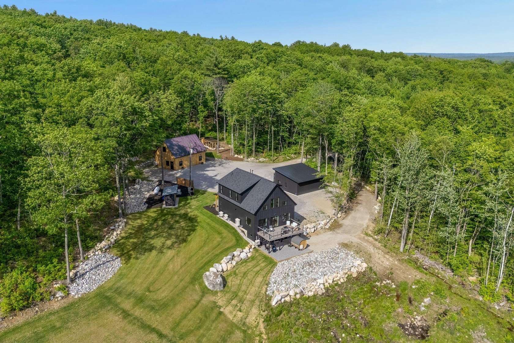 34.7 Acres of Land with Home for Sale in Poland, Maine
