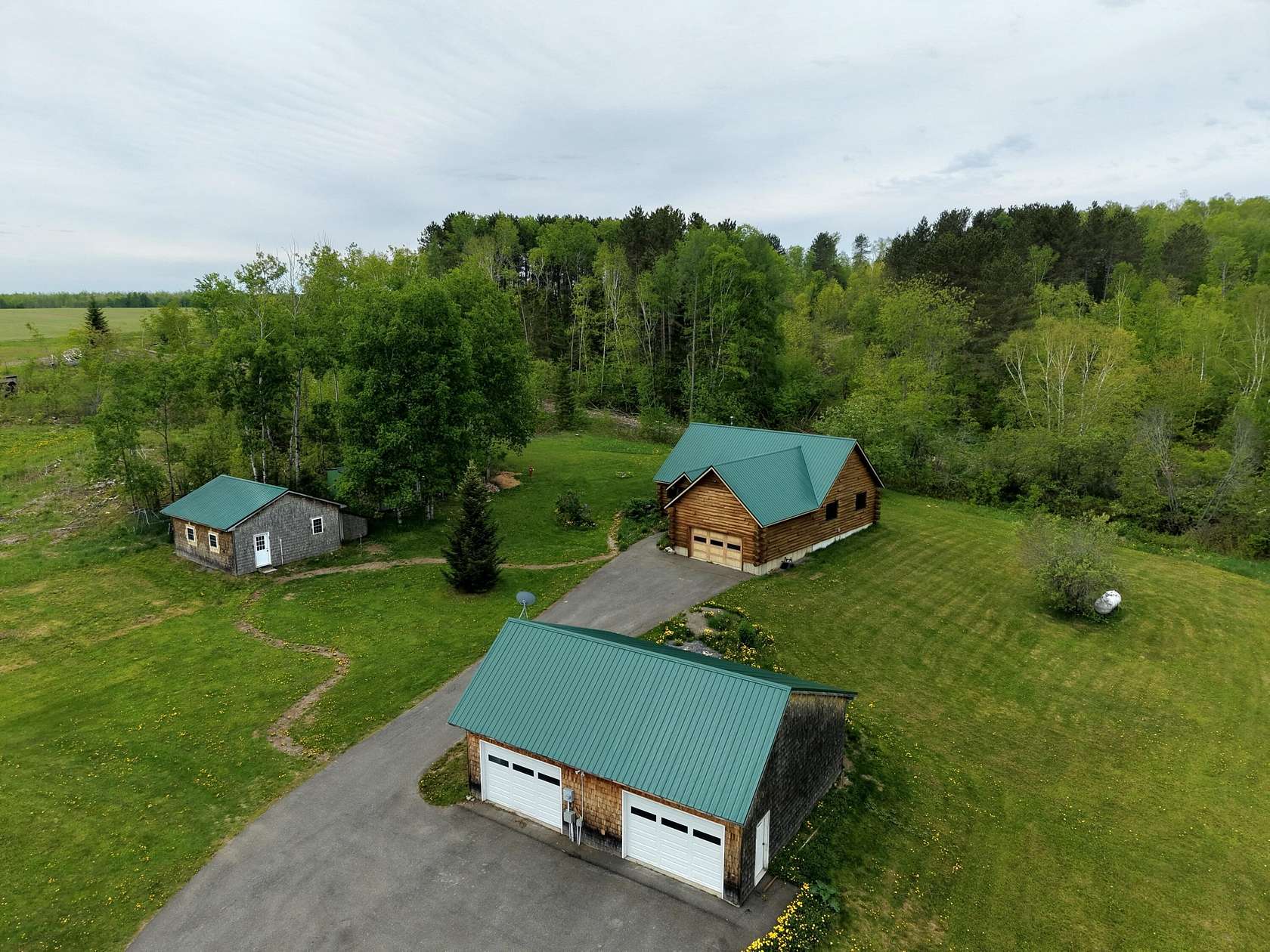 48.6 Acres of Land with Home for Sale in Fort Fairfield, Maine
