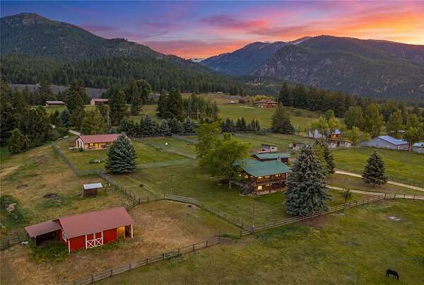 10.1 Acres of Land with Home for Sale in Victor, Montana