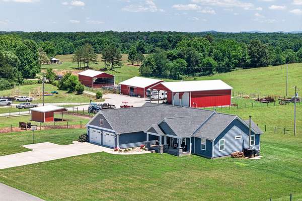 23.3 Acres of Land with Home for Sale in Baxter, Tennessee