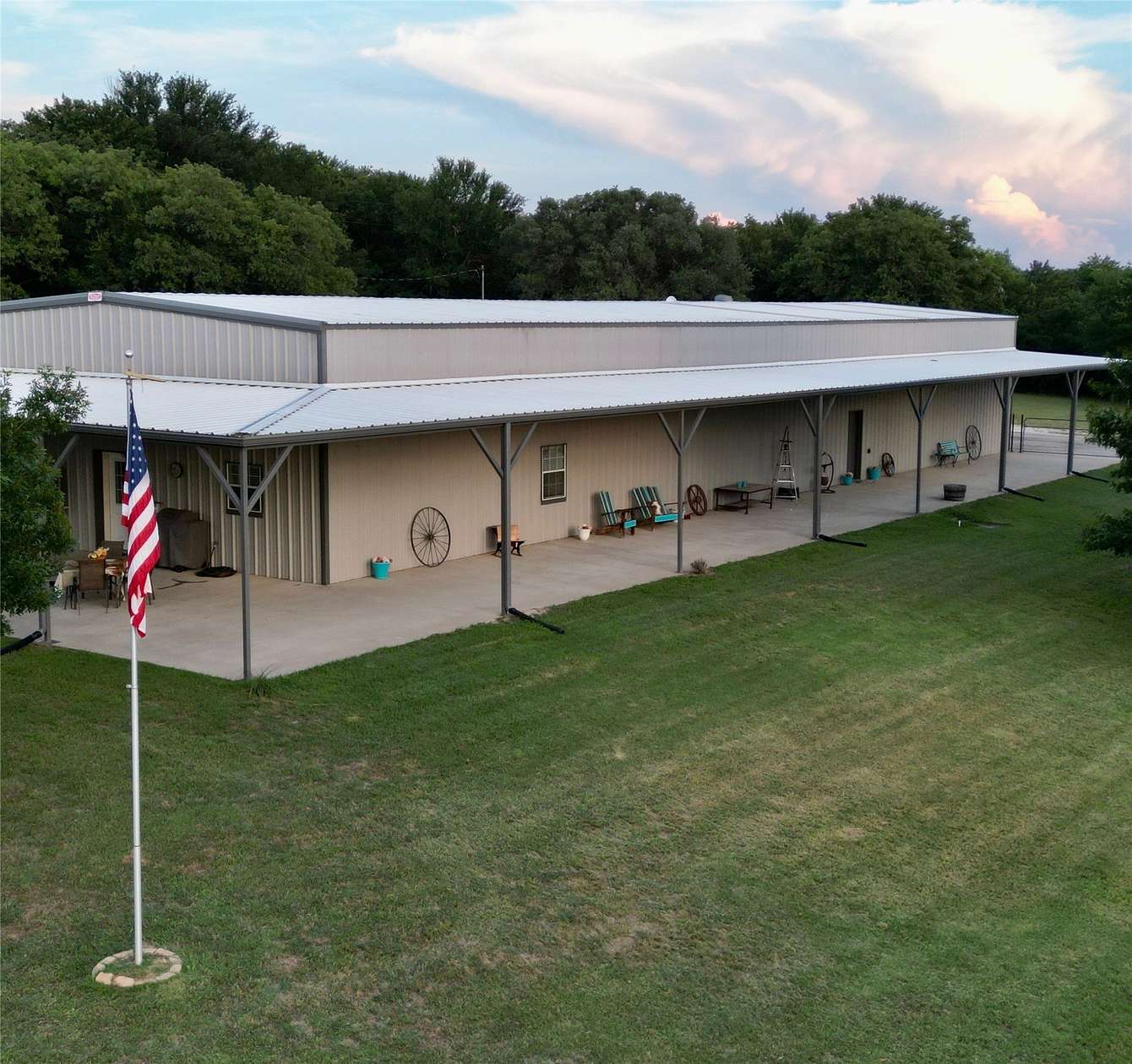 3.29 Acres of Land with Home for Sale in Weatherford, Texas