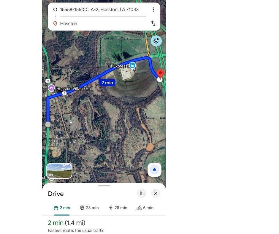 0.65 Acres of Residential Land for Sale in Hosston, Louisiana