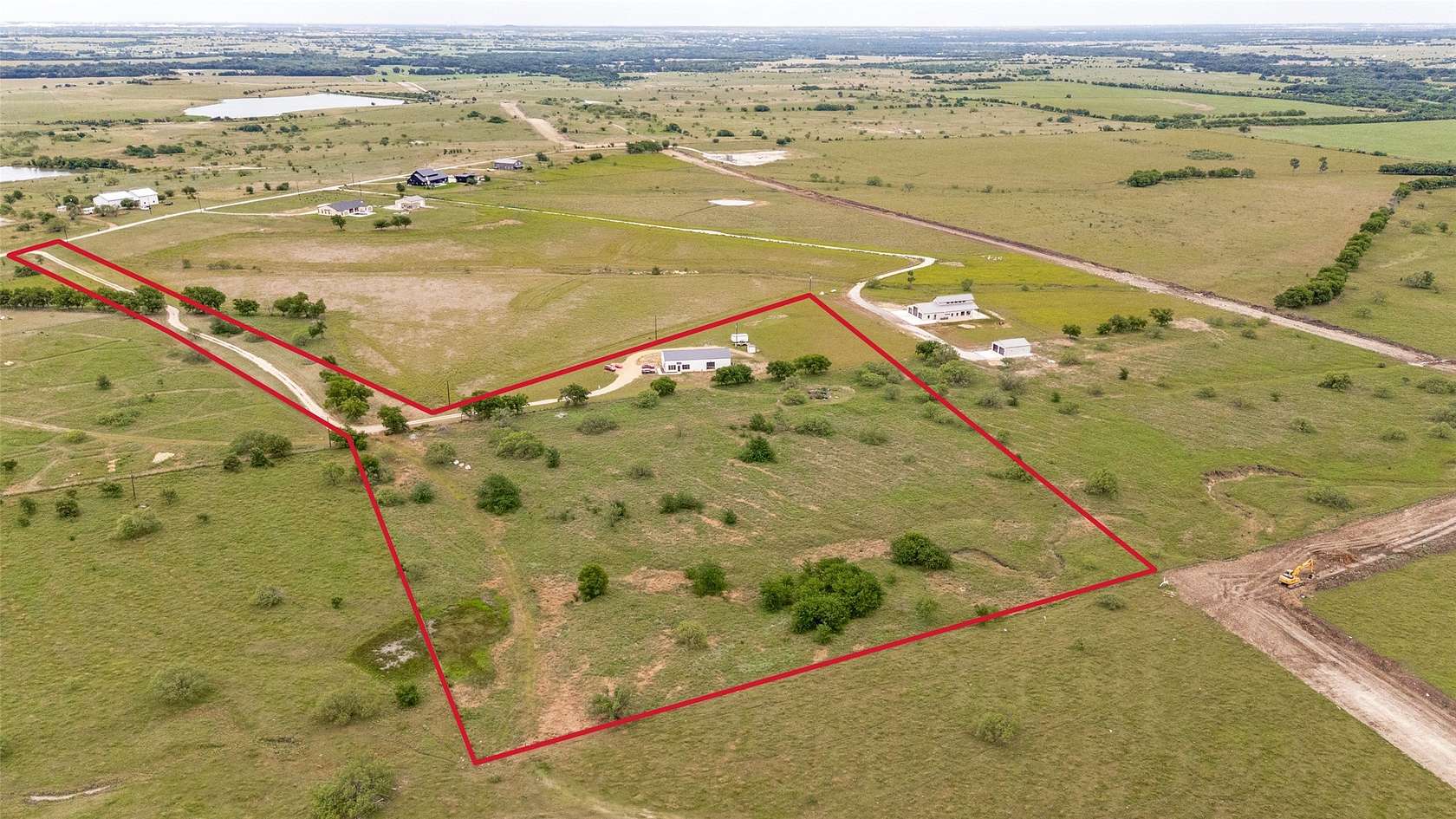 13.8 Acres of Land with Home for Sale in Decatur, Texas