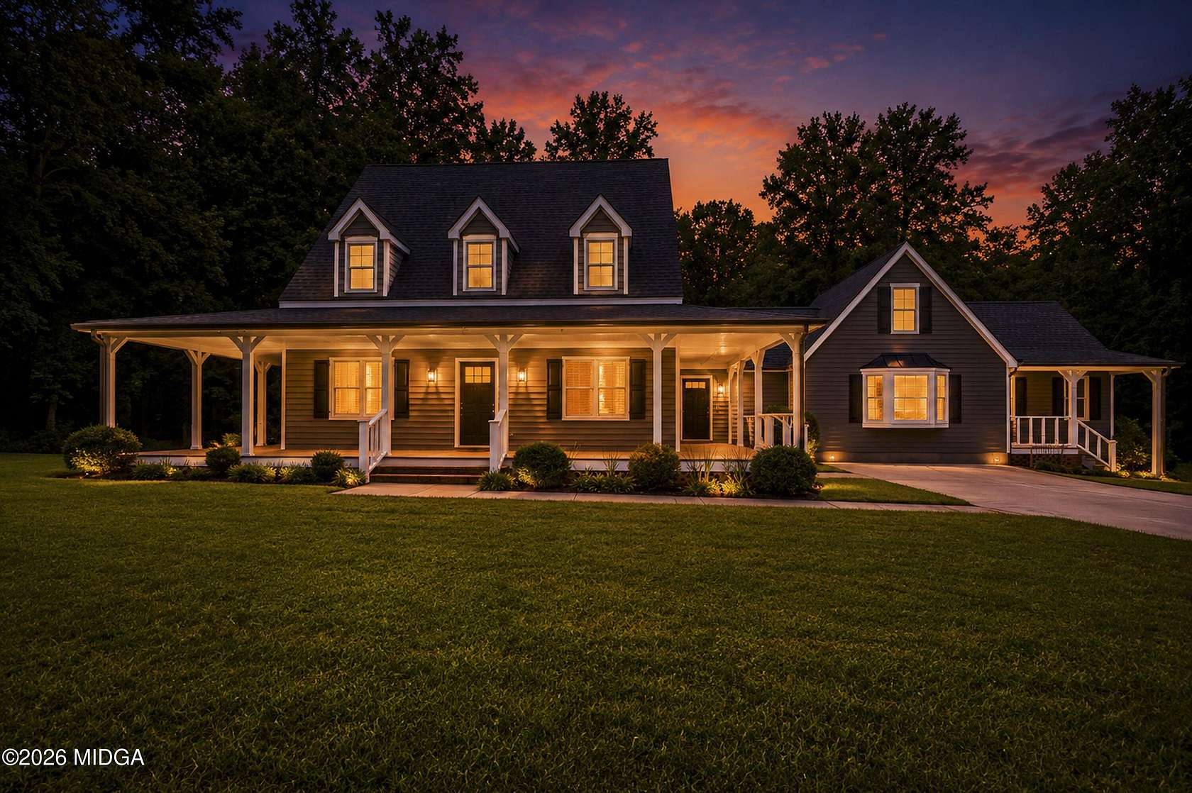 3 Acres of Land with Home for Sale in Macon, Georgia