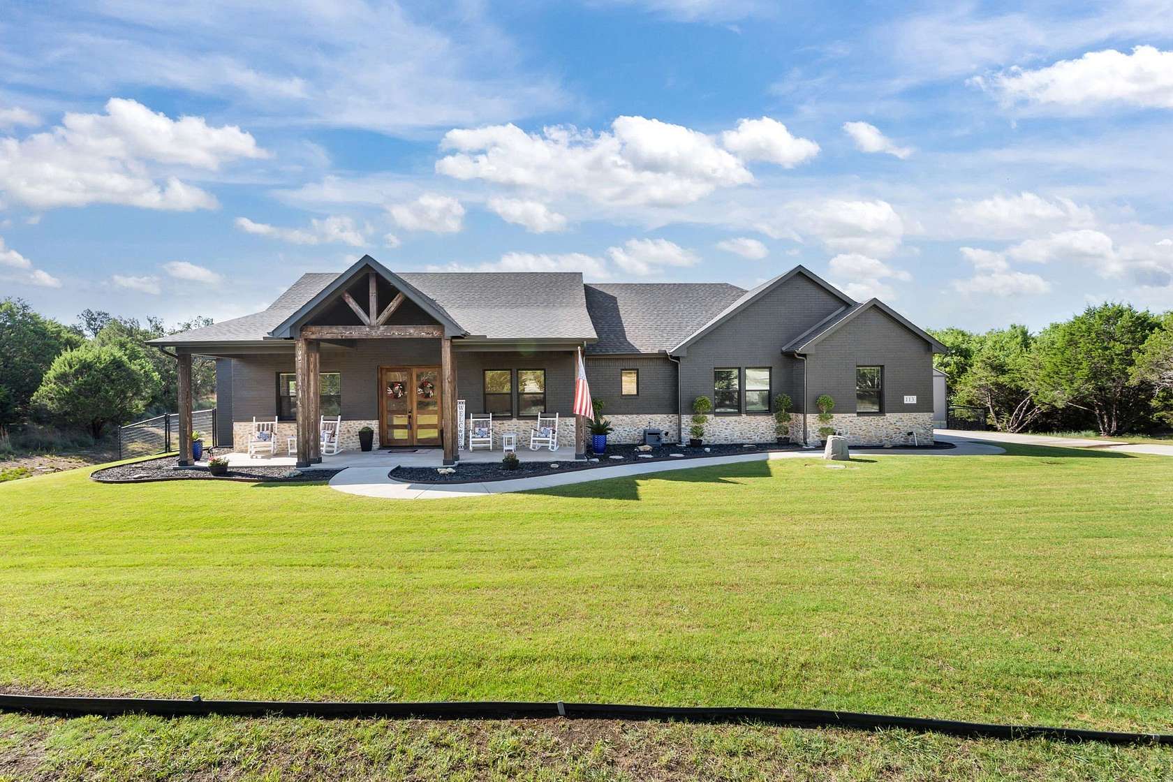 1.88 Acres of Land with Home for Lease in Weatherford, Texas