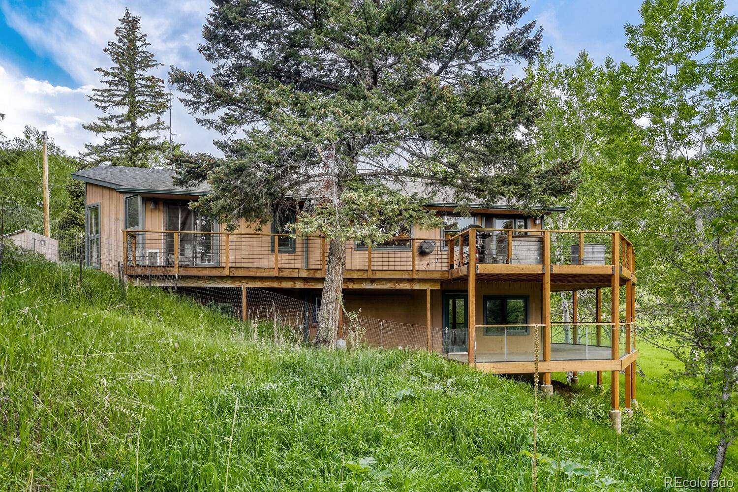 3.84 Acres of Land with Home for Sale in Conifer, Colorado