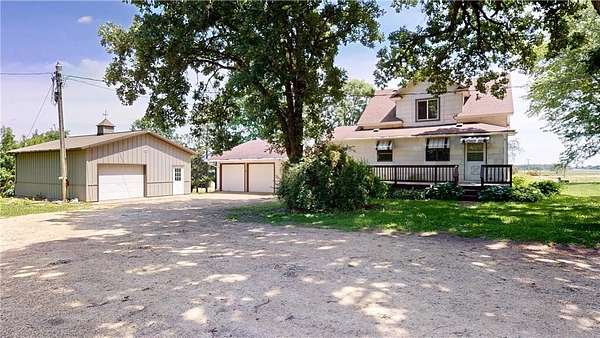 5 Acres of Land with Home for Sale in Clarks Grove, Minnesota