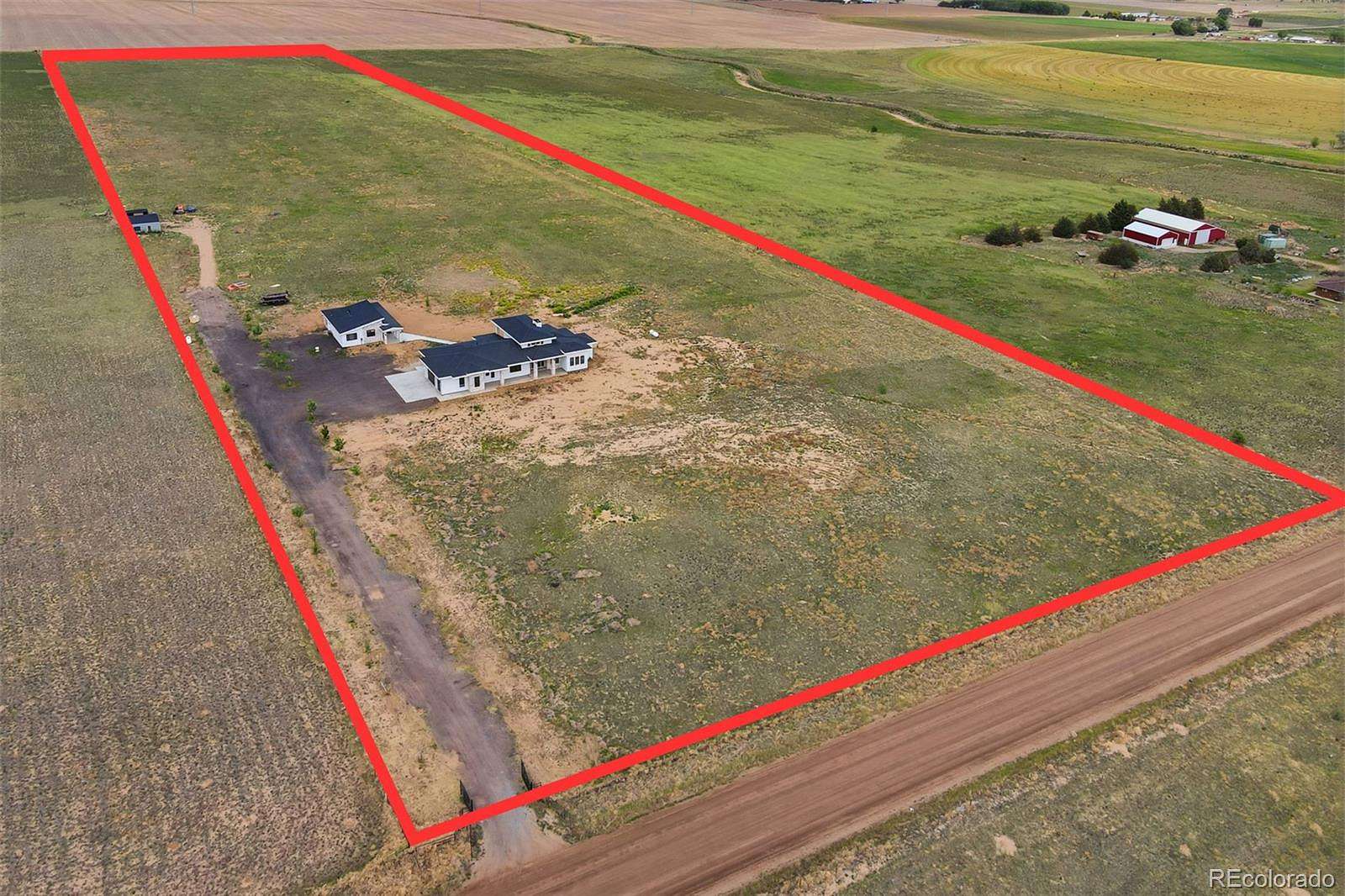 31.4 Acres of Land with Home for Sale in Hudson, Colorado