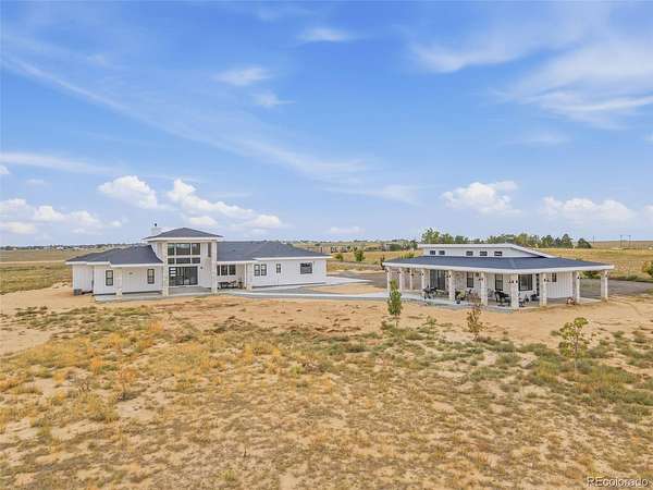 31.4 Acres of Land with Home for Sale in Hudson, Colorado