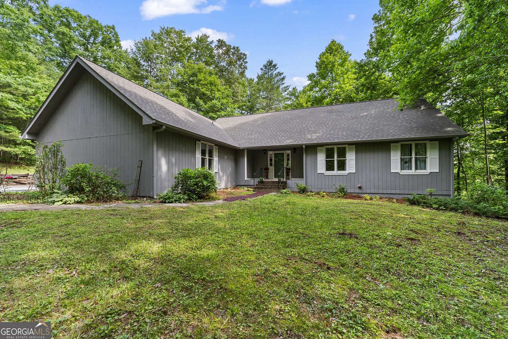13.4 Acres of Land with Home for Sale in Helen, Georgia