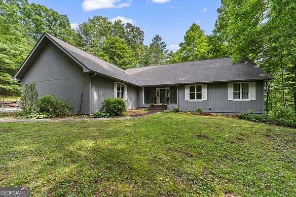 13.4 Acres of Land with Home for Sale in Helen, Georgia